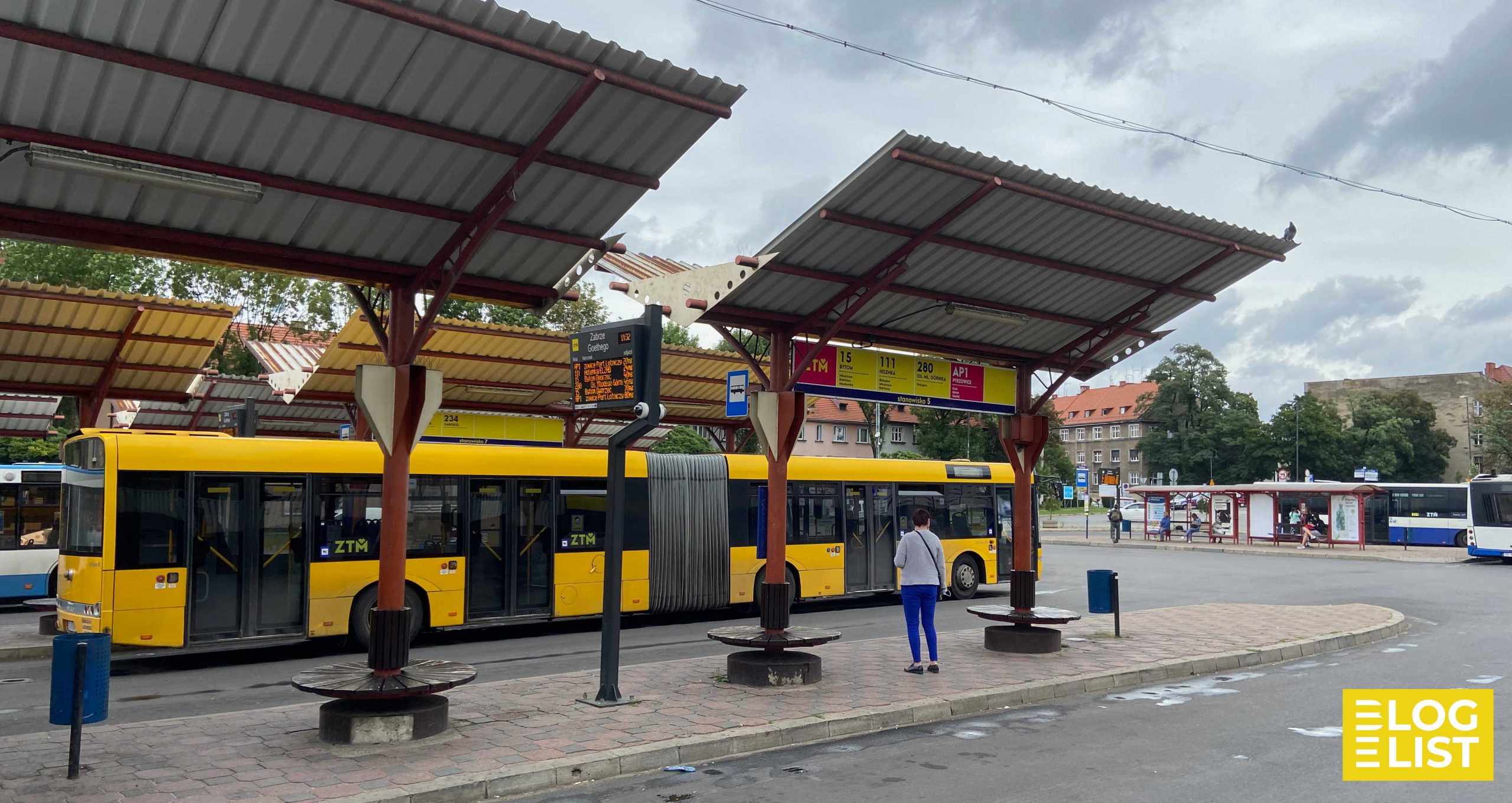[Zabrze] Train and Bus station – before